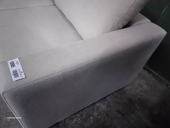 DESIGNER METAL ACTION SOFABED NATURAL FABRIC 