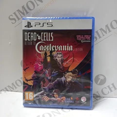 SEALED PLAY STATION 5 DEAD CELLS RETURN TO CASTLEVANIA EDITION