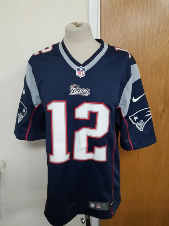 NFL X NIKE SPORTS JERSEY BRADY 12 SIZE S