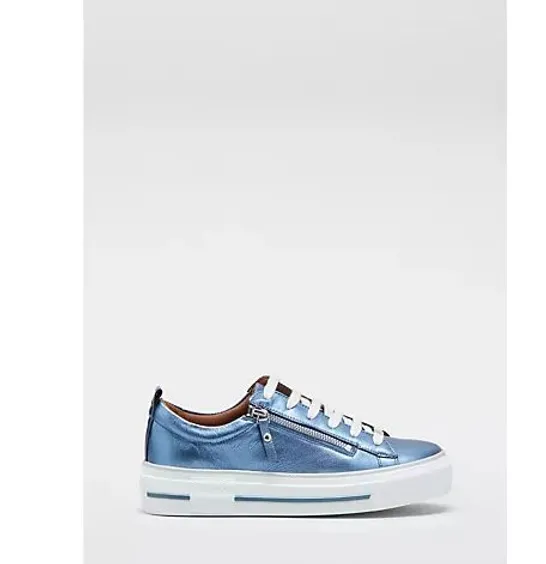 MODA IN PELLE FILICIAN TRAINERS - BLUE, SIZE 6