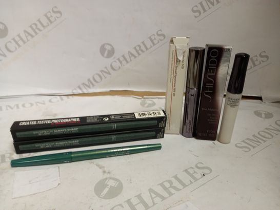 LOT OF 4 DESIGNER MAKE-UP ITEMS, TO INCLUDE SHISEIDO, SMASHBOX & GUERLAIN