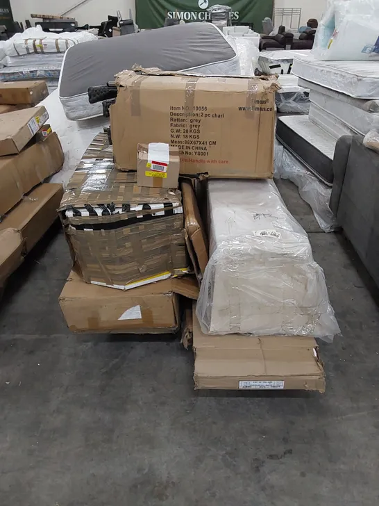 PALLET TO CONTAIN ASSORTED BOXED FURNITURE AND FURNITURE PARTS