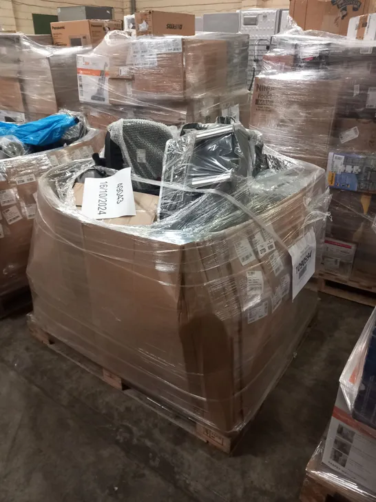 PALLET OF APPROXIMATELY 22 UNPROCESSED RAW RETURN HOUSEHOLD AND ELECTRICAL GOODS TO INCLUDE;