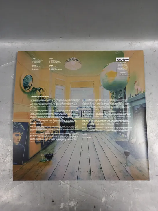 OASIS DEFINITELY MAYBE 30TH ANNIVERSARY LENTICULAR SLEEVE LIMITED EDITION VINYL - 13283/15000