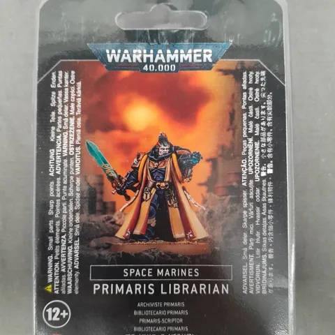 WARHAMMER 40K SPACE MARINES PRIMARIS LIBRARIAN MINIATURE