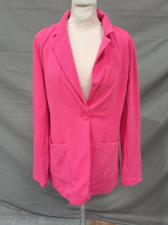 mint limit blazer in pink size medium