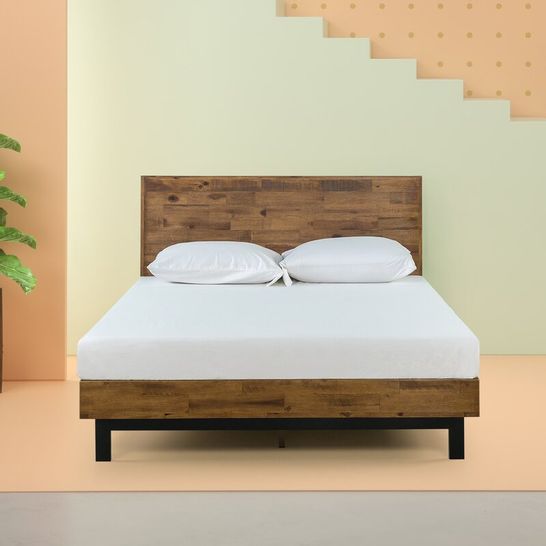 BOXED SIZE DOUBLE 4'6 PLATFORM BED FRAME (1 BOX)