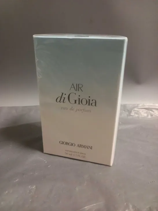 BOXED AND SEALED GIORGIO ARMANI AIR DI GIOIA EAU DE PARFUM 50ML