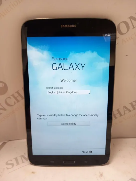 SAMSUNG GALAXY SM-T310 TABLET 16GB