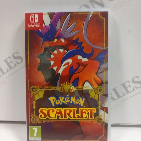 NINTENDO SWITCH POKEMON SCARLET