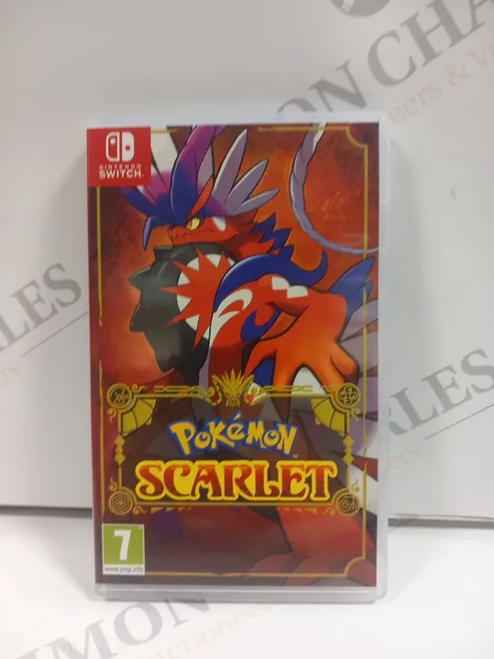 NINTENDO SWITCH POKEMON SCARLET