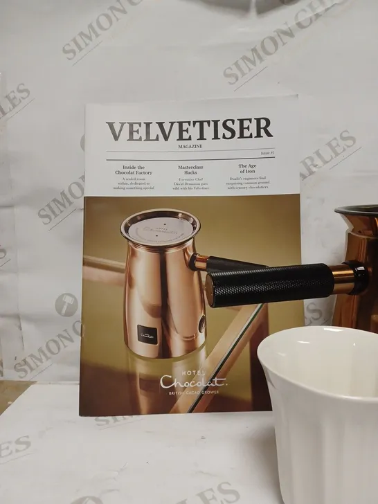 VELVETISER HOTEL CHOCOLAT , HOT CHOCOLATE MAKER