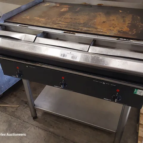 BLUE SEAL ELECTRIC GRIDDLE ON STAND Model E516