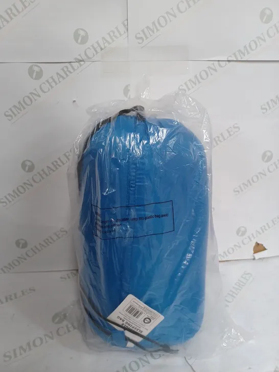 SEALDED BLUE SINGLE SLEEPING BAG