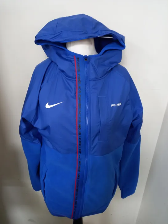 NIKE FRANCE ZIPPED COAT SIZE S 