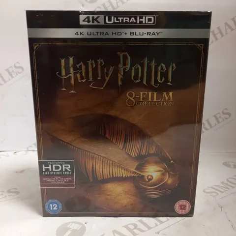SEALED HARRY POTTER 8 FILM COLLECTION 4K ULTRA HD + BLU-RAY BOX SET