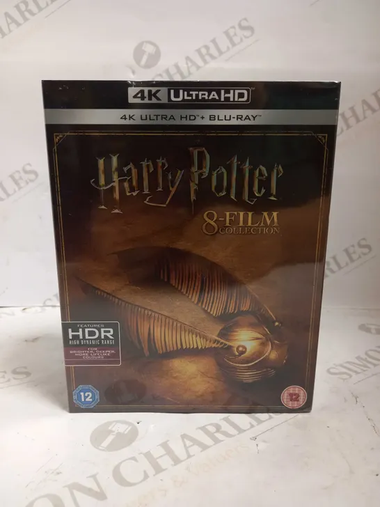 SEALED HARRY POTTER 8 FILM COLLECTION 4K ULTRA HD + BLU-RAY BOX SET