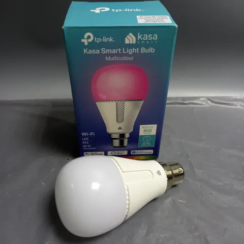 BOXED TP-LINK KASA SMART LIGHT BULB - B22 MULTICOLOUR 