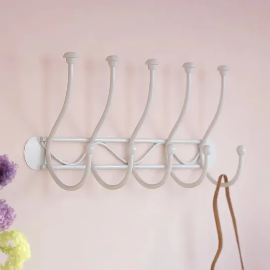 BOXED AUBERVILLIERS WALL MOUNTED COAT RACK 