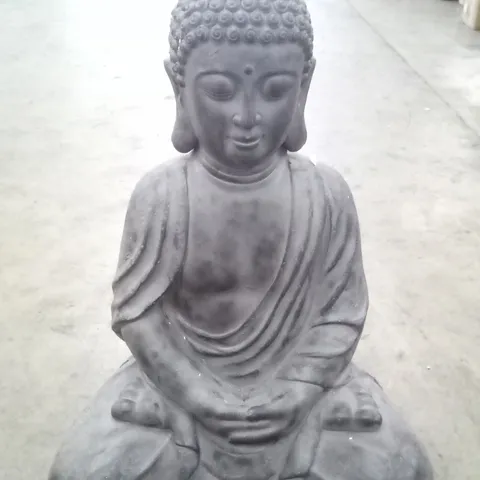 BOXED LARGE SITTING BUDHA FIGURE