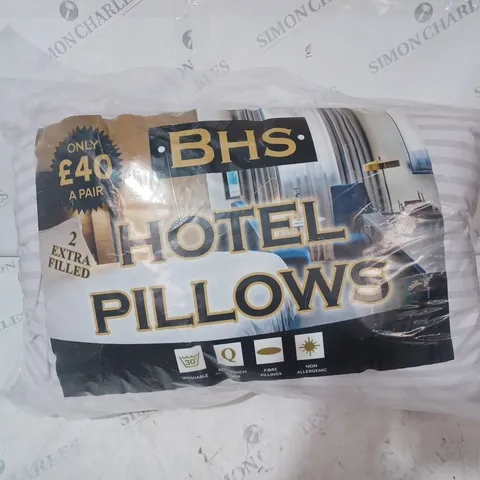 PACKAGED SET OF 2 HOTEL PILLOWS 