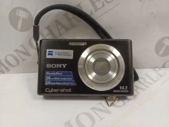 SONY DSC-W550 CAMERA WITH CASE - BLACK