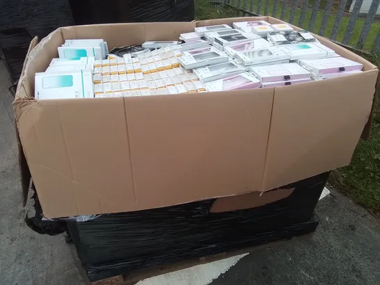 PALLET CONTAINING A LARGE QUANTITY OF ASSORTED BRAND NEW PHONE AND TABLET AND CASES 