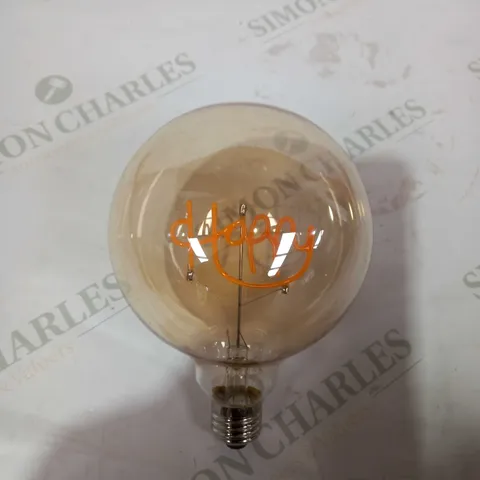 FILAMENT LED AMBER GLASS BULB