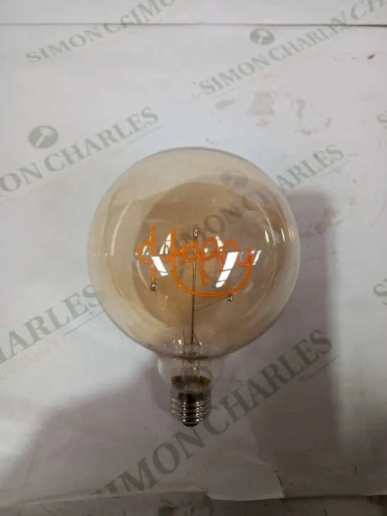 FILAMENT LED AMBER GLASS BULB