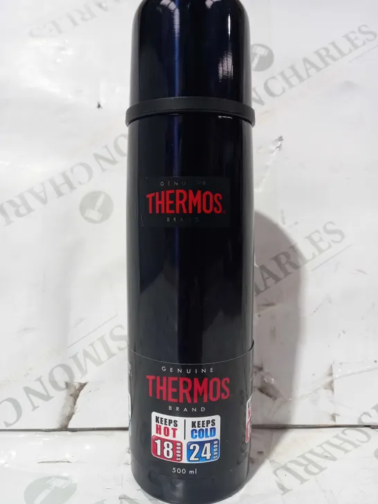 THERMOS 500ML GTB LIGHT AND COMPACT FLASK - MIDNIGHT BLUE