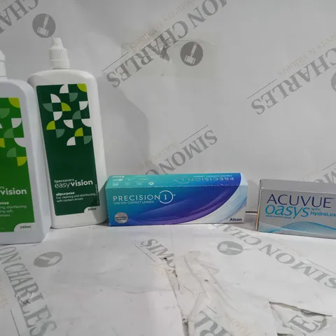 APPROX 20 ITEMS TO INCLUDE EASYVISION, ACUVUE, ALCON PRECISION