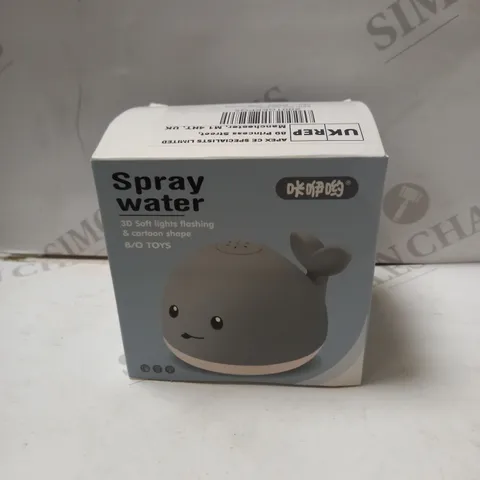 SPRAY WATER 3D SOFT LIGHT FLASHING AND CARTOON SHAPES