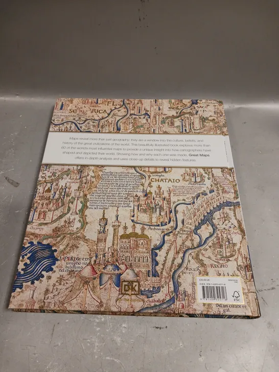 GREATMAPS: THE WORLDS MASTERPIECES EXPLORED AND EXPLAINED 