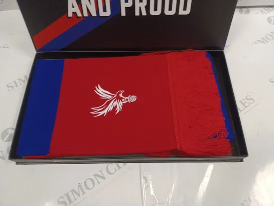 BOXED CRYSTAL PALACE F.C SCARF