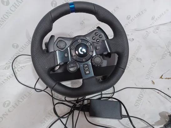 LOGITECH G923 TRUEFORCE SIM RACING WHEEL FOR PC AND PLAYSTATION (NO PEDALS)