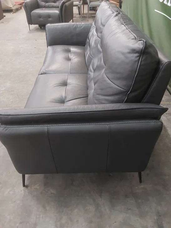 QUALITY DESIGNER ITALIAN MADE BOLZANO ELECTRIC RECLINER LEATHER UPHOLSTERED SOFA 