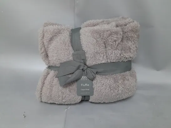 BOXED COZEE HOME FLUFFIE CAPE WRAP 