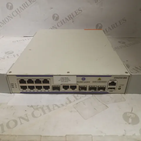 ALCATEL-LUCENT OS6250-8M OMNISWITCH FAST ETHERNET LAN SWITCH