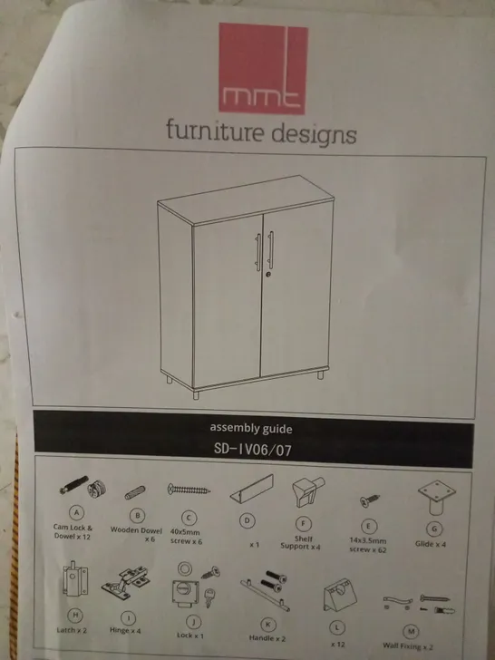 MMT FURNITURE DESIGNS LTD OFFICE STORAGE CUPBOARD