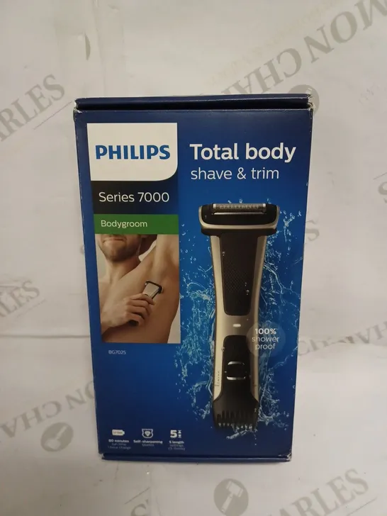 PHILIPS SERIES 7000 BG7025 SHOWERPROOF BODY GROOMER & TRIMMER 