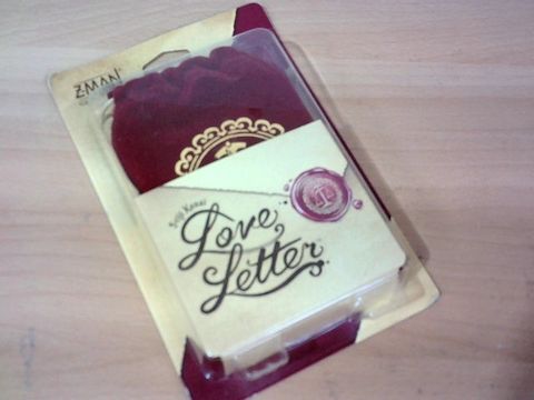 LOVE LETTER CARD GAME 