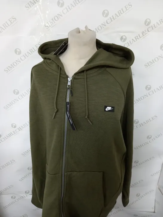 NIKE LOGO KHAKI JACKET SIZE XL