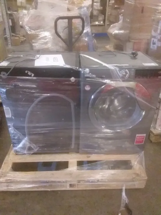 HOOVER H-WASH 300 H3W492DBBE FREESTANDING WASHING AND HOOVER FREESTANDING WASHING MACHINE