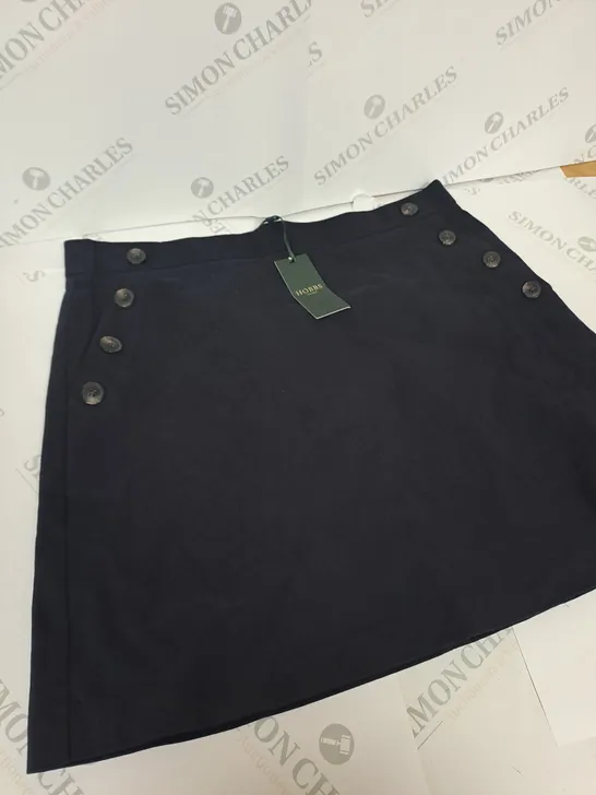 HOBBS JORDAN SKIRT IN NAVY BLUE - UK SIZE 14