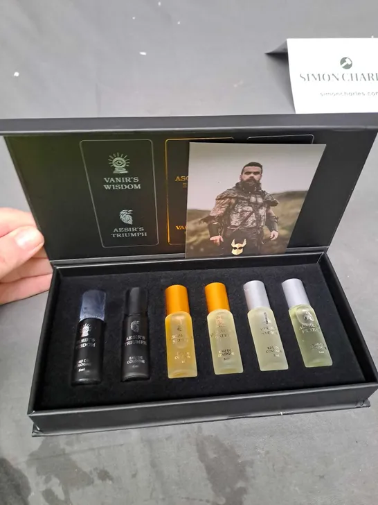 THE BEARD STRUGGLE COLOGNE OIL SAMPLE KIT 6 X 5ML