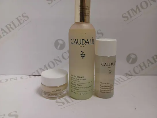 3 CLAUDALIE ITEMS TO INCLUDE GLYCOLIC ESSENCE (50ML), MOISTURISER (15ML) AND BEAUTY ELIXIR (100ML)