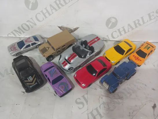 LOT OF ASSORTED TOY VEHICLES