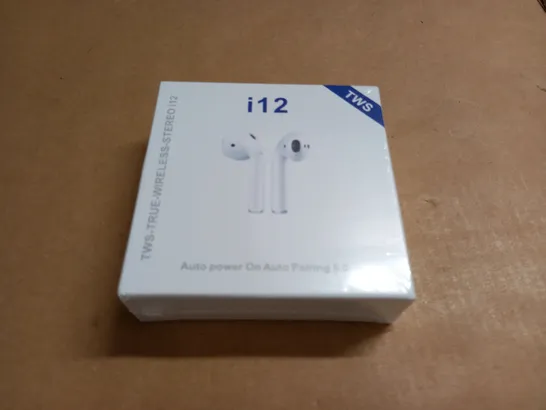 SEALED I12 TRUE WIRELESS EARBUDS