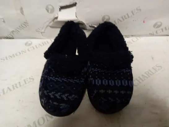 MUK LUKS ANAIS SLIPPERS - BLUE - UK 7