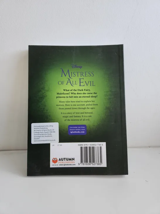 25 COPIES OF DISNEY'S MISTRESS OF ALL EVIL - SPECIAL EDITION 